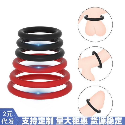 Horseshoe Ring Men's Binding Ring Foreskin Blocking Ring Egg Binding Ring Adult Supplies Wholesale