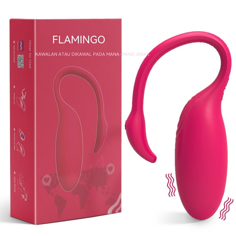 Charming FlamingoAPPRemote Remote Remote Control Couple Multi-Frequency Vibration Interactive Sexy Sex Product Toys