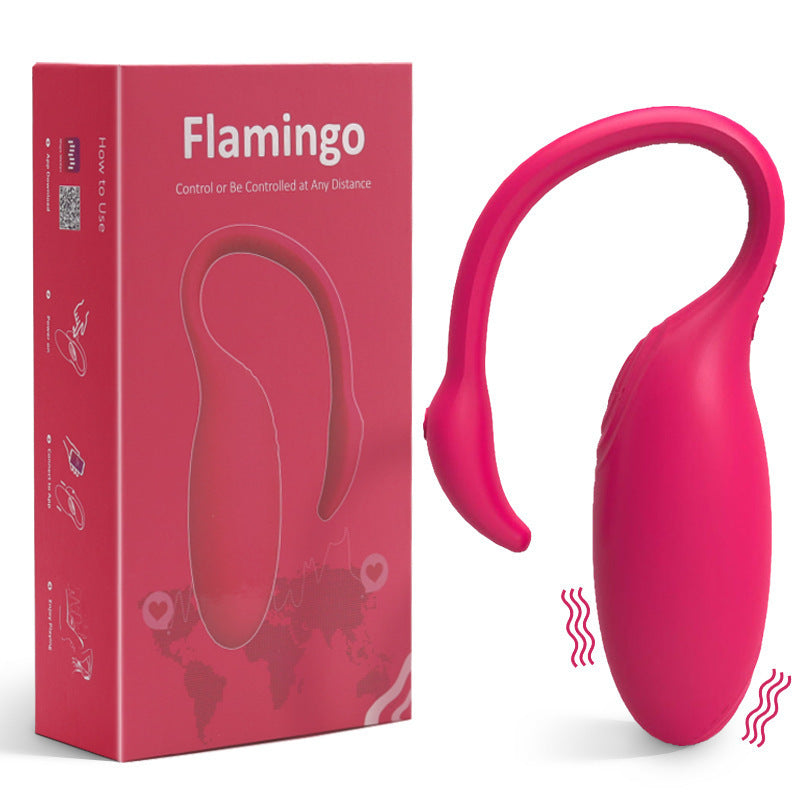 Charming FlamingoAPPRemote Remote Remote Control Couple Multi-Frequency Vibration Interactive Sexy Sex Product Toys